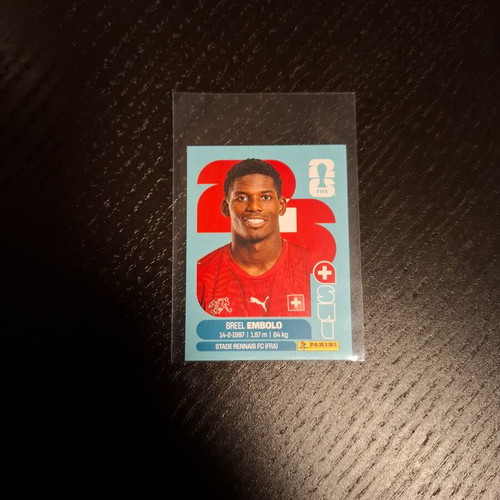Breel Embolo Panini sticker FIFA World Cup 2026