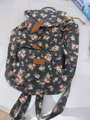 Backpack used, black