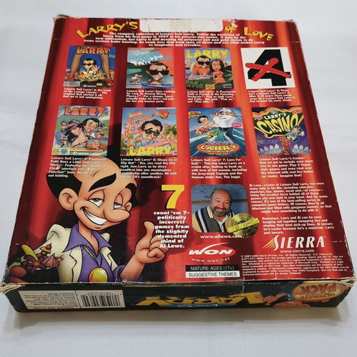 Leisure Suit Larry Ultimate Pleasure Pack PC game Sierra
