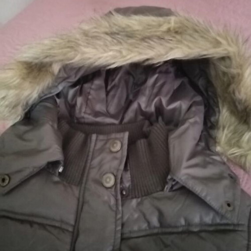 Women's sleeveless jacket new, green olive, size M