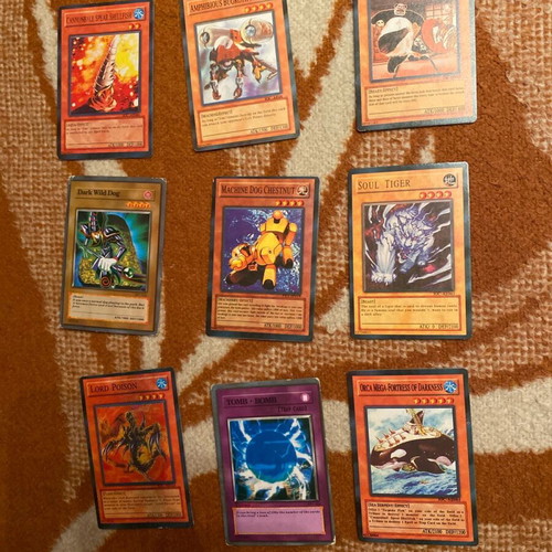 Yu-Gi-Oh cards used, pack of 18 unique