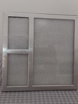 Triple photo frame used 16 x 16 cm