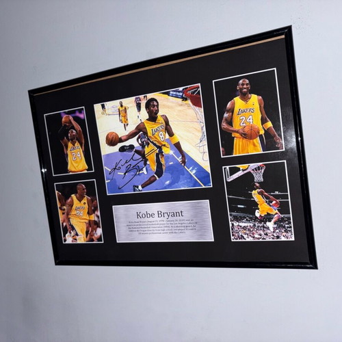 Αφίσα Kobe Bryant A3 με υπογραφή, καινούργια