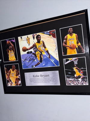 Αφίσα Kobe Bryant A3 με υπογραφή, καινούργια