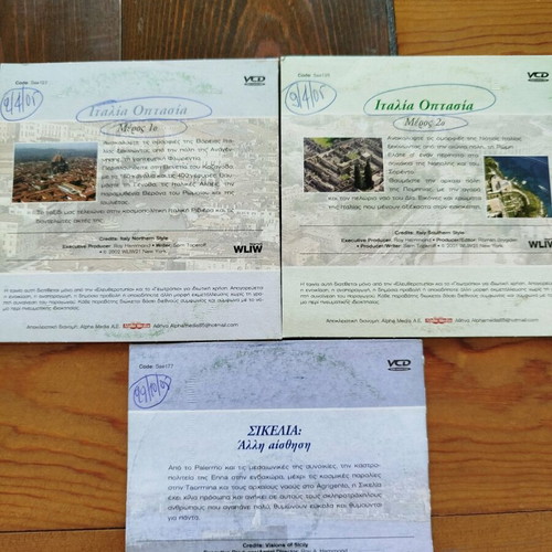 Travel documentary guide 10 VCD like new with subtitles