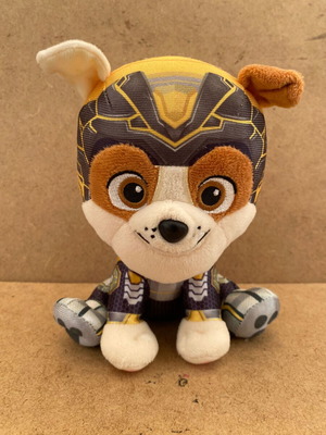 Λούτρινο Paw Patrol Rubble σαν καινούργιο, 15 εκατοστά