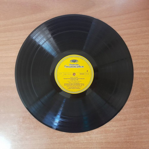Dvorak Cellokonzert H-Minor & Tschaikowsky Rokoko Variationen Op. 33 vinyl record