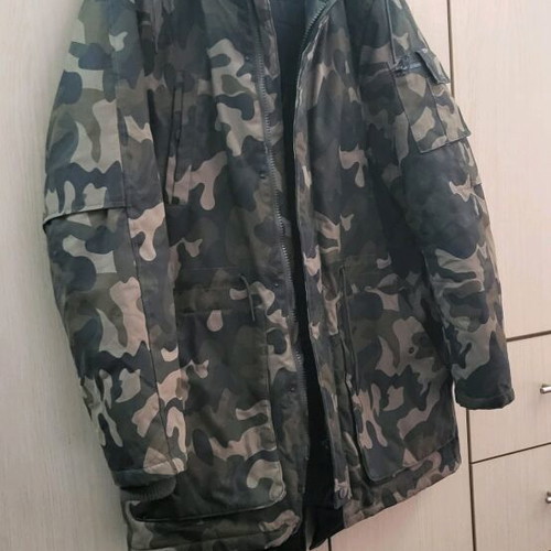 Bershka khaki jacket like new, size L
