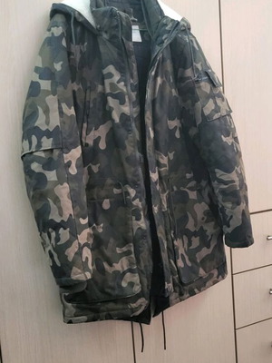 Bershka khaki jacket like new, size L