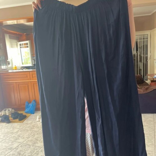Women's dark blue pants like new, large - extra large