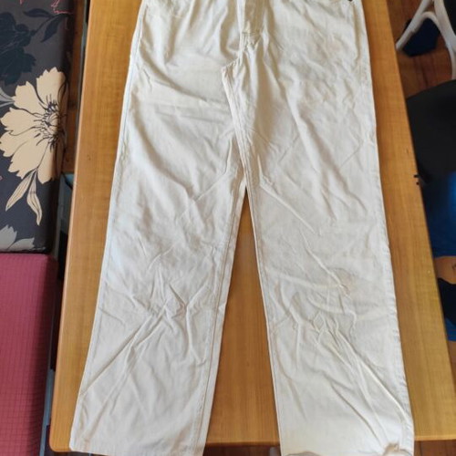 Camel vintage men's pants, beige