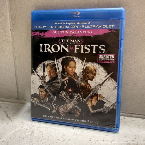 The Man with the Iron Fists Blu-ray like new, adventure