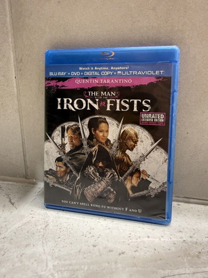 The Man with the Iron Fists Blu-ray like new, adventure