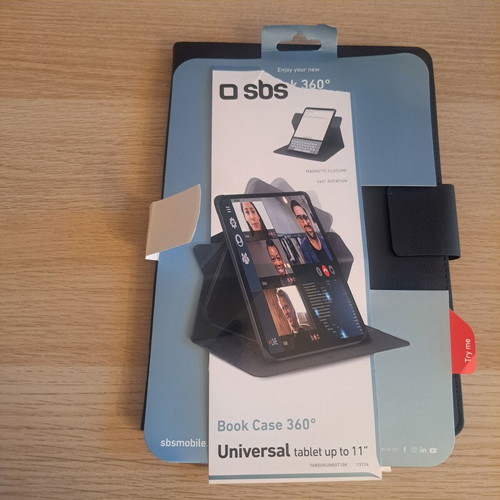 SBS Universal Book Rotation Case 360° for tablets up to 11 inches new