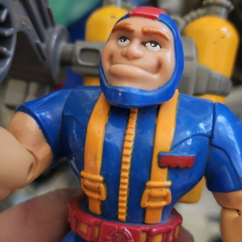 Φιγούρα Fisher Price Rescue Heroes Gil Gripper καταδυτής μεταχειρισμένη