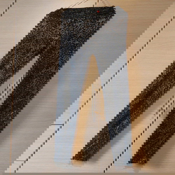 Toi moi vintage κολάν χρυσό μαύρο με δαντέλα Small / gold black leggings with lace
