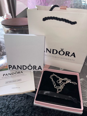 Pandora x House of the Dragon сребърно колие ново