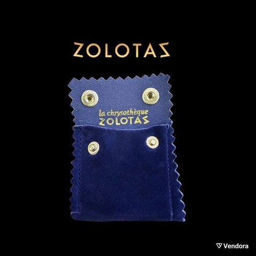Zolotas 18K 750 La Chrysothèque vintage zodiac pendant with Lapis Lazuli, like new