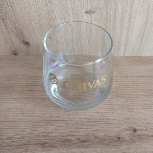 Chivas Collectible Whiskey Glass New