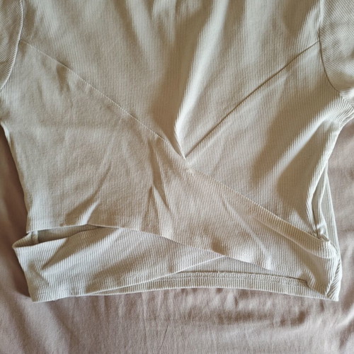 Crop top white size M like new