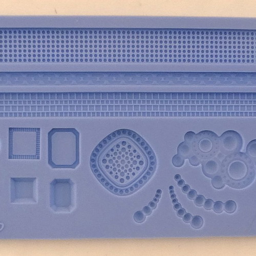 Wilton silicone molds used, set of 6 for fondant