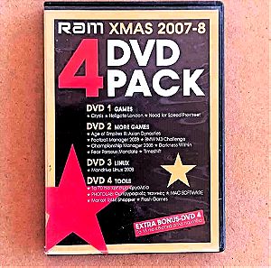 ram XMAS 4 DVD βιντεοπαιχνιδια υπολογιστη