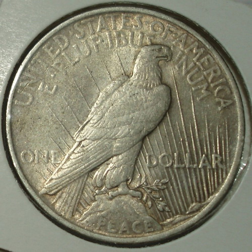 1923 American Dollar Peace Dollar used