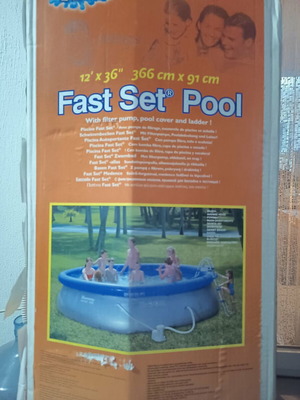 Fast Set Pool new, unused