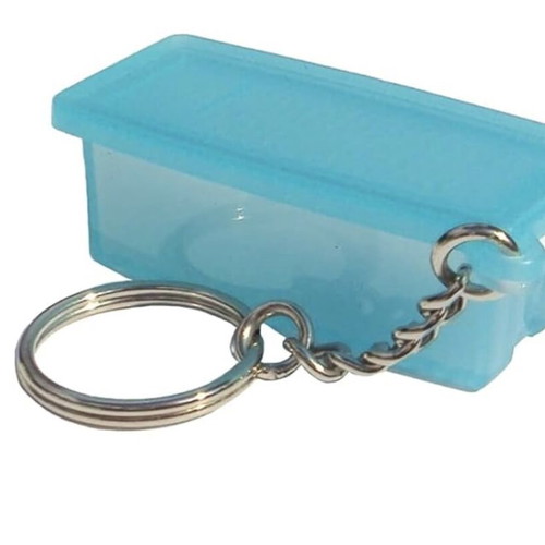 Tupperware Smart Cooling Keychain collectible new