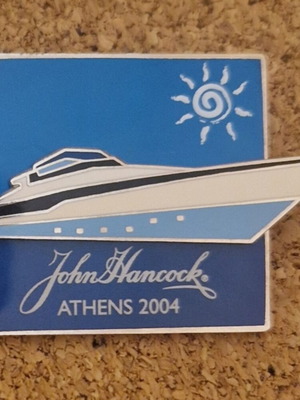 Athens 2004 pin brooch