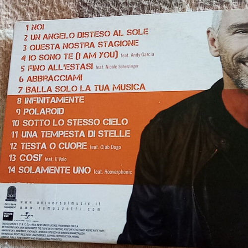Eros Ramazzotti No! CD like new