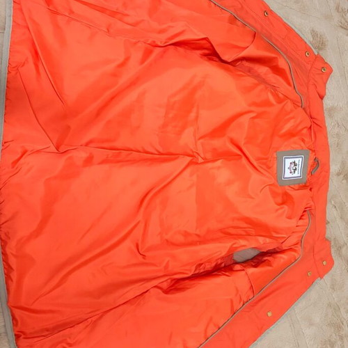 USPS Polo gilet new, size M, orange