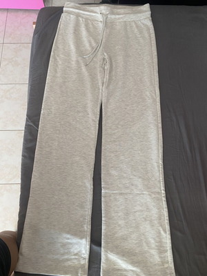 Bershka grey tracksuit pants, size S