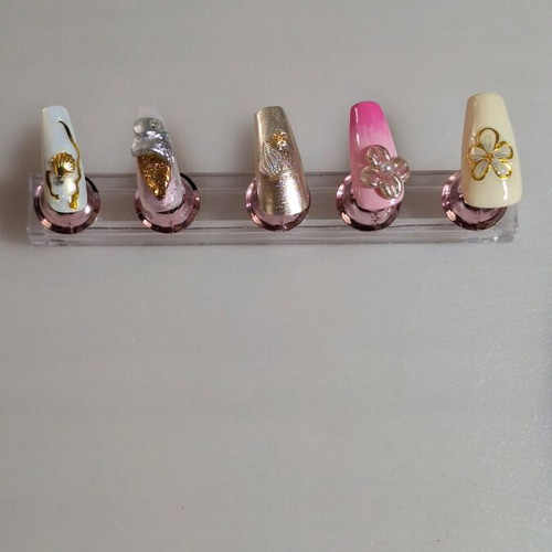 Press on nails handmade new, with glue
