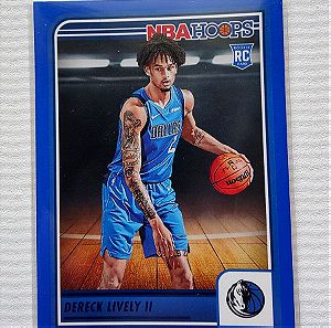 2023-24 Panini-NBA Hoops Basketball Dereck Lively II RC Blue #241