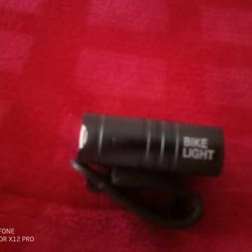 Front and rear bicycle lights like new