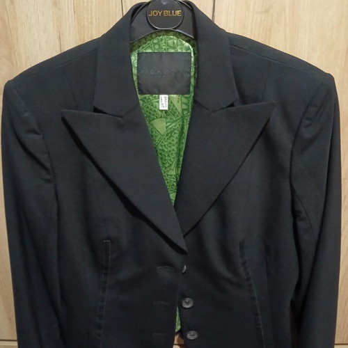 Richmond jacket like new, size 42, green and black