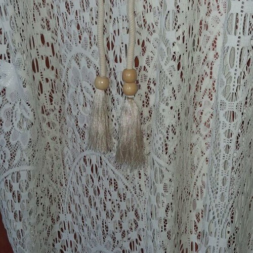 Mat Fashion cover up beach kimono with belt new, beige