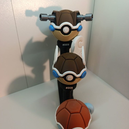 Squirtle Wartortle Blastoise 3D Printed Collectible Set new