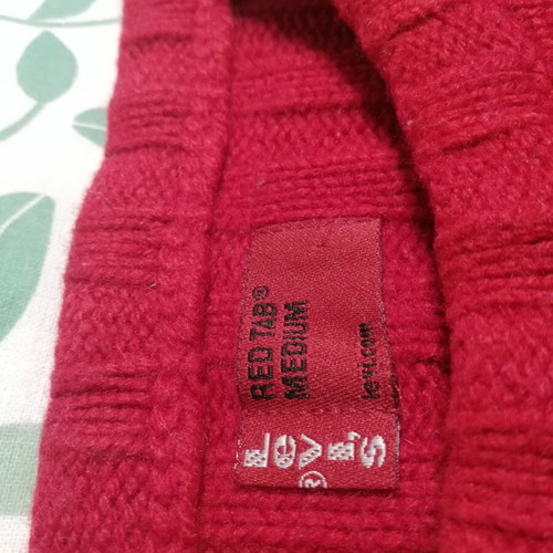 Levi's sweater used, red, size M