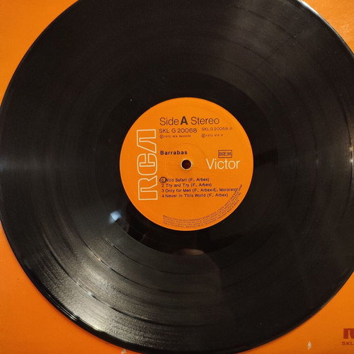Barrabas vinyl LP used, Latin rock, funk, prog