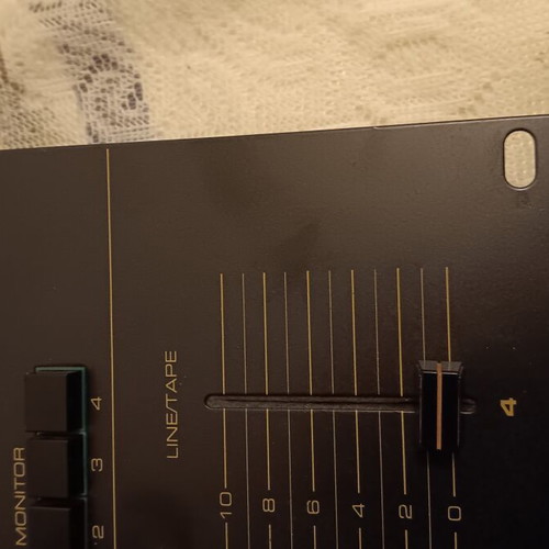 Delta 4+2 Channel Mixer used with clean potentiometers and tone control