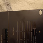 Delta 4+2 Channel Mixer used with clean potentiometers and tone control