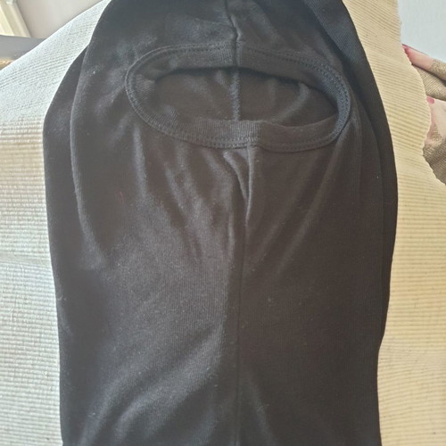 Full face protective mask new, black
