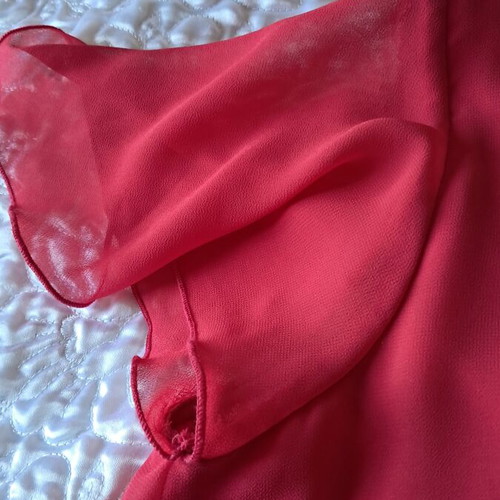 Stella Derlou summer blouse like new, fuchsia, size XL