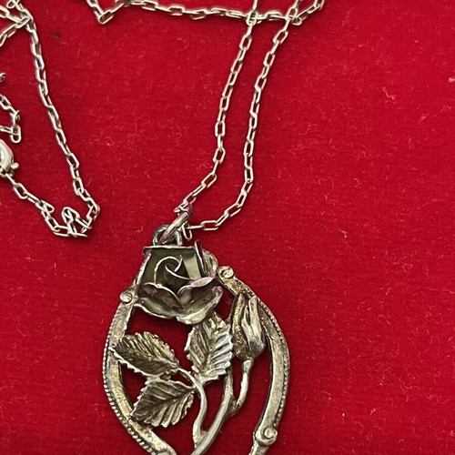 925 silver vintage necklace, 60 cm