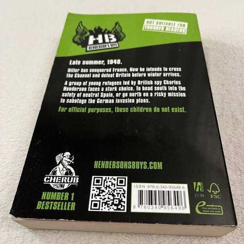 Book Eagle Day used, Henderson's Boys series, English