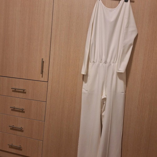 Devotion white one-piece jumpsuit new, size XS