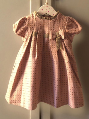 Mayoral baby dress 9-12 months like new, winter formal