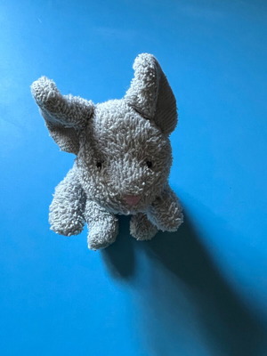 Plush mouse toy used with small balls inside